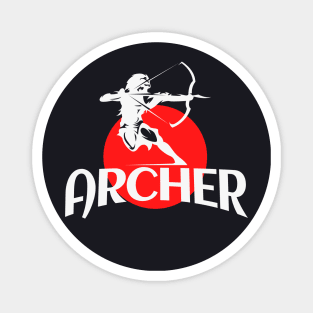 Archery Archer Magnet